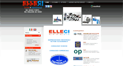 Desktop Screenshot of elleci-rappresentanze.it